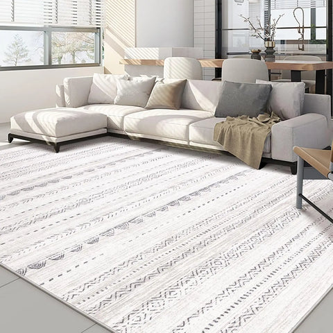 Navak Carpet Bohemian Carpet Moroccan Farmhouse Neutral Wind Anti Pollution Indoor Rug Home Bedroom Dining Table Office Room Decoration Mat