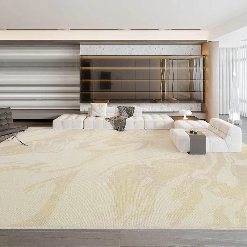 Navak Carpet Large Area Bedroom Decor Anti-slip Carpet Cream Style Carpets for Living Room Fluffy Soft Lounge Floor Mat Home Thick Plush Rug