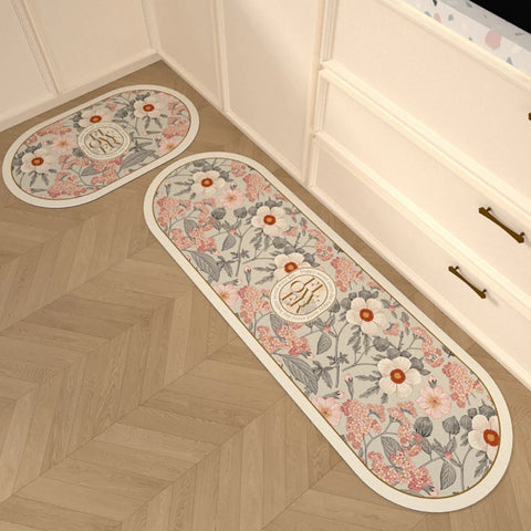 Navak Carpet Absorbent Kitchen Rug Non-slip Floor Mat Absorb Oil Kitchen Long Area Rug Bedroom Carpet Entrance Doormat Home Decor Room Tapis