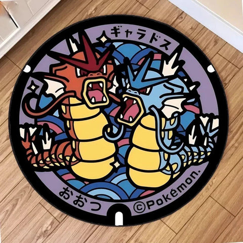 Navak Carpet NEW Daily Picks Kawaii Pokemon Rug for Living Room Decor Lounge Balcony Sofa Mat Bedroom Soft Rug Swivel Chair Mat Kids Gift