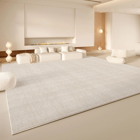 Navak Carpet Exclusive Picks Cream Wind Carpet Living Room Light Luxury Premium Feeling Faux Cashmere Floor Mat Large Full Pave Home Essentials