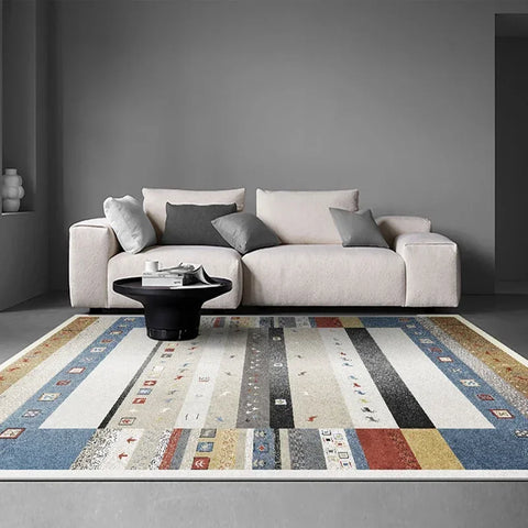 Navak Carpet Bohemian Persian-Inspired Area Rug for Living Room Bedroom Ethnic Tribal Design Soft Non-Slip Floor Mat