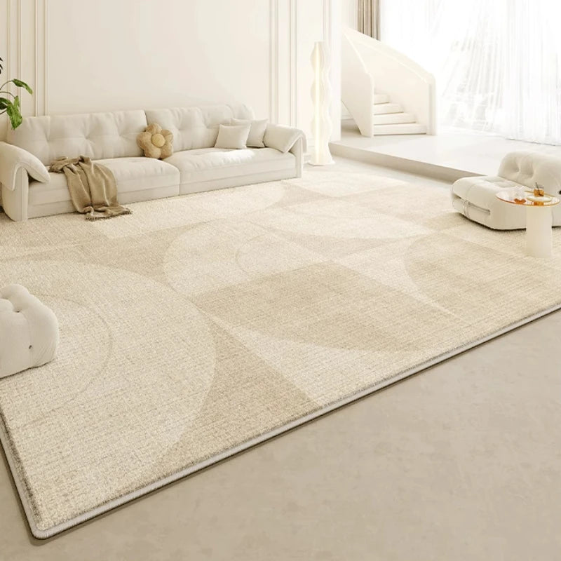 Navak Carpet Large Area Rugs for Bedroom Cream Style Living Room Decoration Plush Carpet Home Fluffy Soft Rug Thick Anti-slip Study Floor Mat