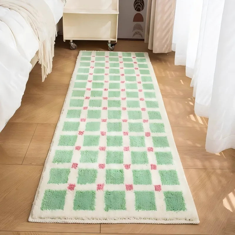 Navak Carpet Exclusive Picksins Fresh Imitation Cashmere Rug Insulation Easy To Care Bedroom Bed Blanket Cloakroom Carpet Bathroom Door Mat Home Decor