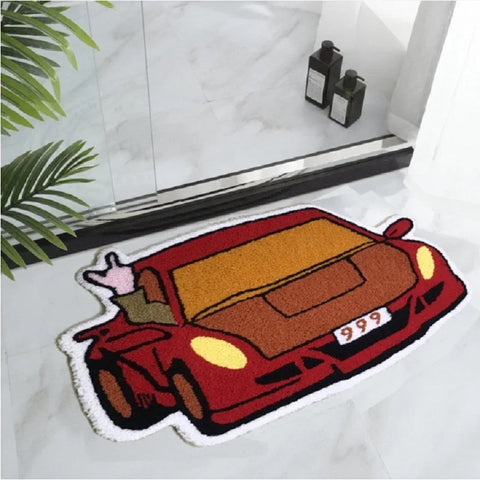 Navak Carpet Exclusive Picks Car Fashion Brand Imitation Cashmere Carpet Bedside Cloakroom Room Living Room E-Sports Room Carpet Home Decoration Rug