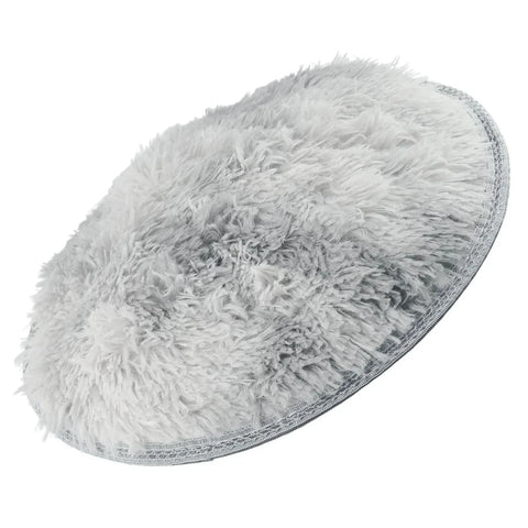Navak Carpet 40/60CM Circle Round Shaggy Rug Soft Non-slip Area Rugs Living Room Bedroom Carpet Floor Mat For Girl Home Decoration
