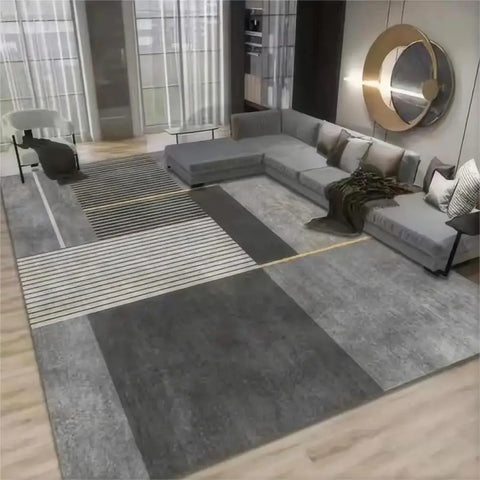 Navak Carpet Exclusive Picks Nordic Geometric Crystal Velvet Carpet Living Room Sofa Coffee Table Carpet Home Decor Bedroom Kitchen Lounge Carpet