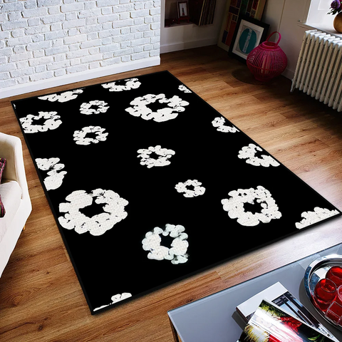 Navak Carpet small T-Tears carpet Anti-Slip Kitchen Bedroom fashion D-Denim Handmade Tufted Rug Luxury Living Room Entrance Decoration