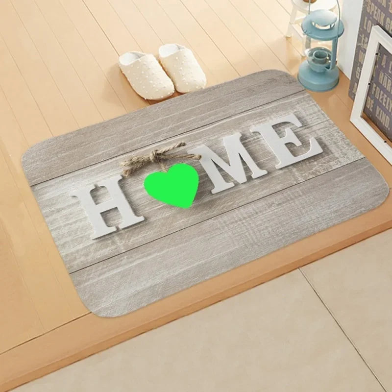 Navak Carpet Do You Live Here? HOME Pattern Carpet Rugs Home Decor Living Room Bedroom Entrance Carpet Kitchen Front Door Non-slip Floor Mat