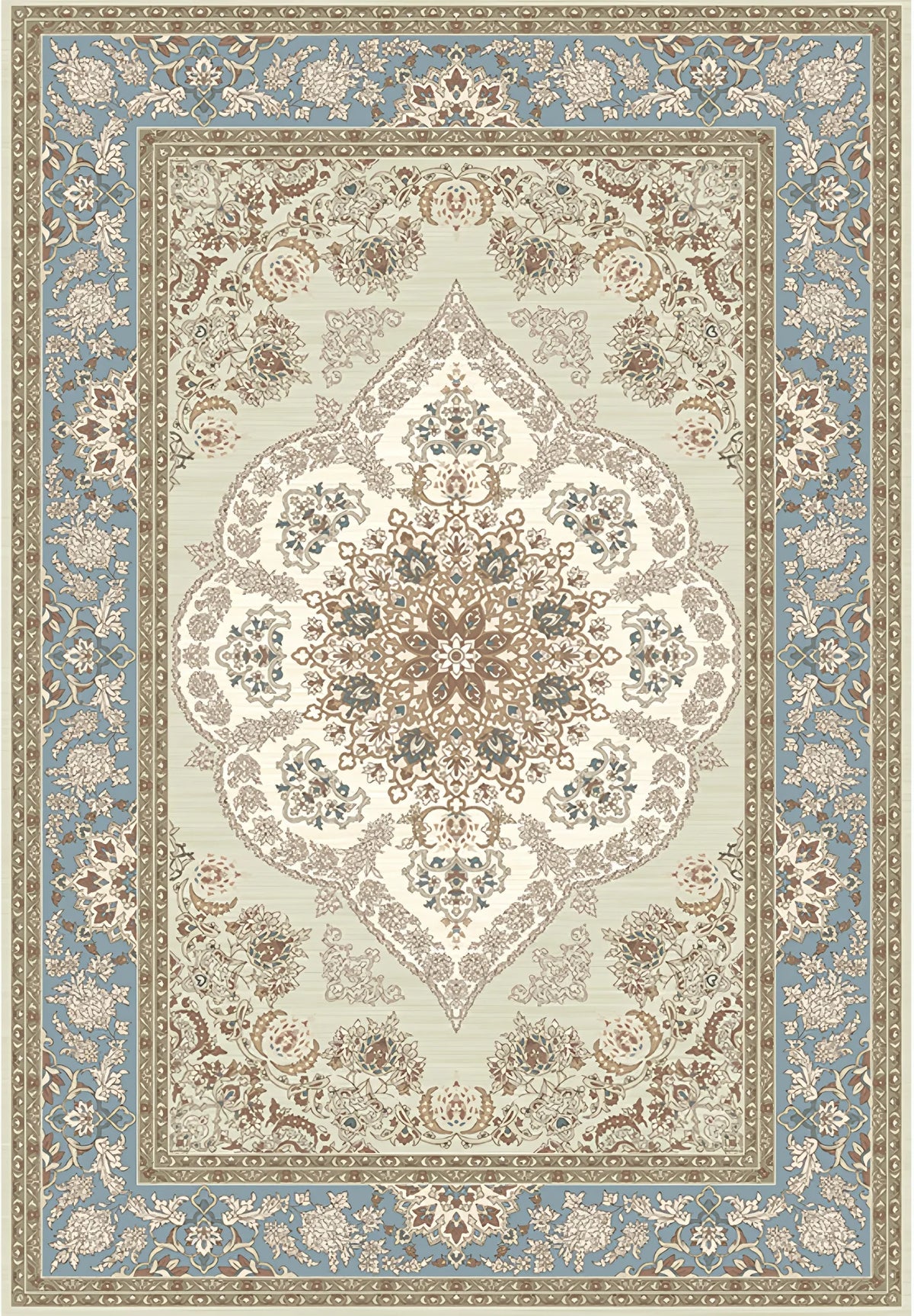 Navak Carpet Retro Turkish Persian Ethnic Carpet Morocco Rug Living Room Bedside Bedroom Rug Kitchen Dining Table Floor Mat Hallway Doormat