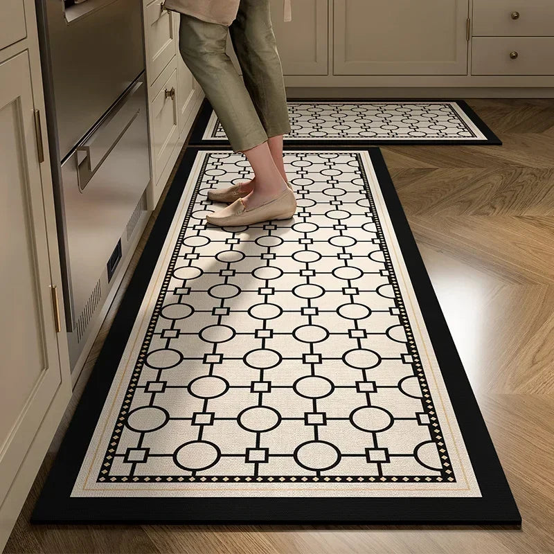 Navak Carpet Carpet for Kitchen Floor Mats Absorbent Non-slip Soft Diatom Mud Bathroom Mat Laundry Water-absorbent Long Rug שטיח למטבח 주방 깔개