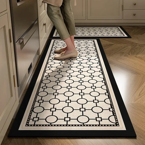 Navak Carpet Carpet for Kitchen Floor Mats Absorbent Non-slip Soft Diatom Mud Bathroom Mat Laundry Water-absorbent Long Rug שטיח למטבח 주방 깔개