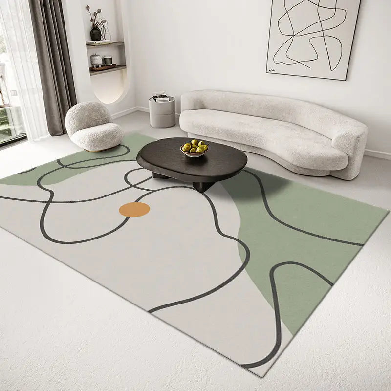 Navak Carpet Nordic Style Carpets for Living Room Decoration Teenager Bedroom Decor Rugs Non-slip Carpet Sofa Coffee Table Area Rug Floor Mat