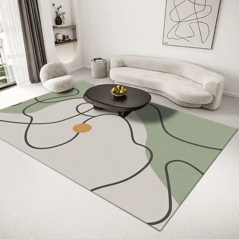 Navak Carpet Nordic Style Carpets for Living Room Decoration Teenager Bedroom Decor Rugs Non-slip Carpet Sofa Coffee Table Area Rug Floor Mat