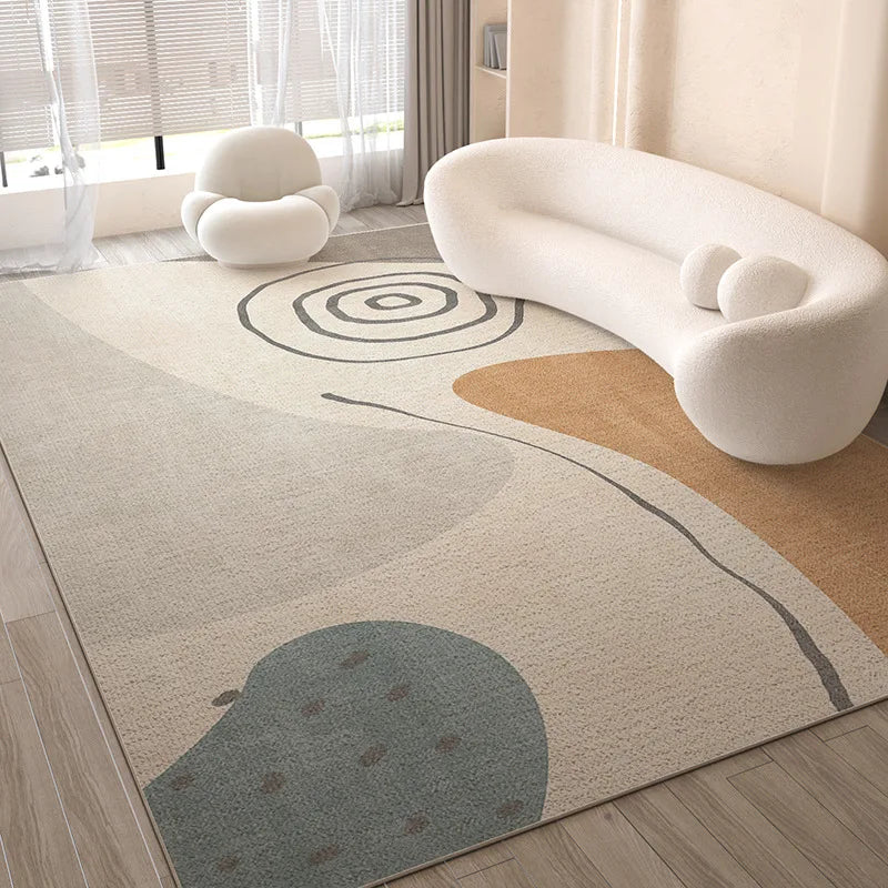 Navak Carpet Nordic style crystal velvet carpet living room bedroom bed blanket advanced antique sofa light luxury coffee table blanket
