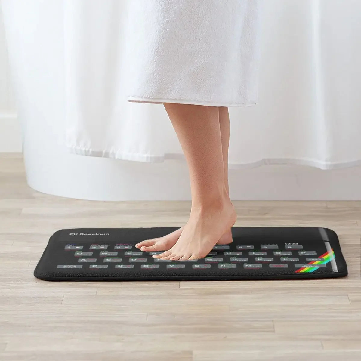 Navak Carpet ZX Spectrum Doormat Rug Carpet Mat Footpad Polyester Non-slip Antiwear Front Room Corridor Kitchen Bedroom Balcony Toilet