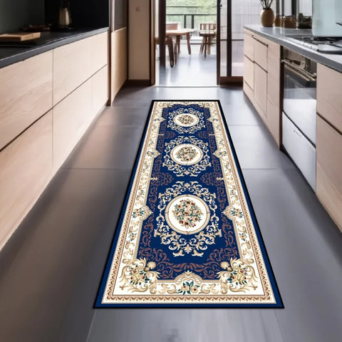 Navak Carpet Exclusive Picks Crystal Velvet Soft And Non-Slip Vintage Boho Persian Carpet Laundry Room Hallway Kitchen Living Room Bedroom Mat