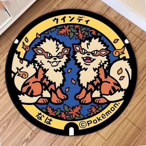 Navak Carpet NEW Daily Picks Kawaii Pokemon Rug for Living Room Decor Lounge Balcony Sofa Mat Bedroom Soft Rug Swivel Chair Mat Kids Gift