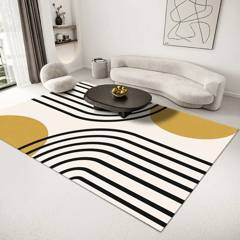 Navak Carpet Nordic Style Carpets for Living Room Decoration Teenager Bedroom Decor Rugs Non-slip Carpet Sofa Coffee Table Area Rug Floor Mat