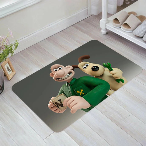Navak Carpet A-Wallace and A-Gromit Floor Mat Carpets Kitchen Rug Home Doormat Entrance Door Balcony Rugs Room Mats Foot Carpet Bathroom Bath
