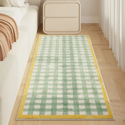 Navak Carpet Exclusive Picksins Fresh Imitation Cashmere Rug Insulation Easy To Care Bedroom Bed Blanket Cloakroom Carpet Bathroom Door Mat Home Decor
