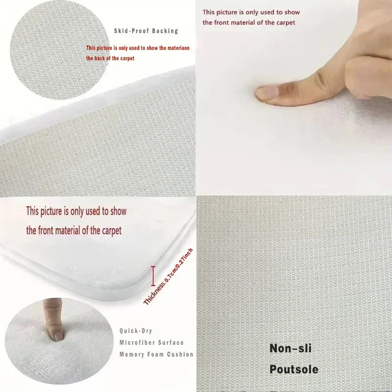 Navak Carpet Exclusive Picks's New Fleece-Printed Rug Perfect For Beach-Style Slip-Resistant Stain-Resistant And Durable Use As Door Mat Or Home Decor