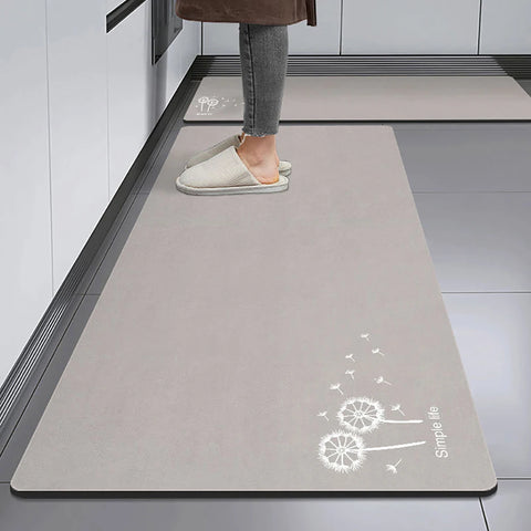Navak Carpet Non-slip Kitchen Mat Long Rugs Crystal Velvet Carpet for Living Room Absorbent Foot Mats Bedroom Doormat Alfombra Small Rugs