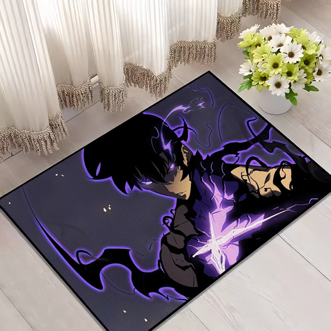 Navak Carpet Door Mat For Cool Living Room Bedside Decoration Bed Solo Floor Bath Kitchen 2 Entrance Carpet Large Anime Leveling Rug
