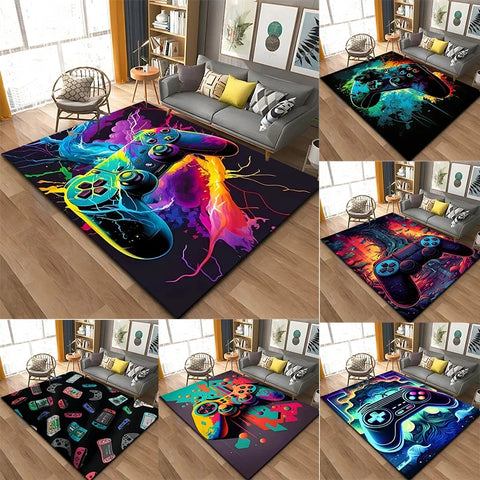 Navak Carpet 3D Game Controller Carpet Anime Carpet Living Room Decoration Rugs for Bedroom Carpets for Super Sized Gaming Carpet