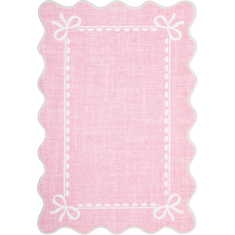 Navak Carpet Pink Carpet for Living Room Bedroom Bedside Floor Mats Long Strip Soft Plush Rugs Machine Washable Foldable Large Area Mat 거실카페트