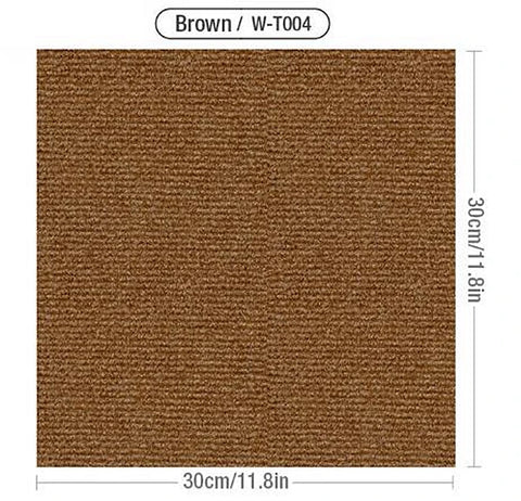 Navak Carpet 40/30/20/1pcs Self-adhesive Anti Slip Splicing Block Floor Mute Rug Bedroom Mat Carpet Water Absorption Kitchen Living Room Home