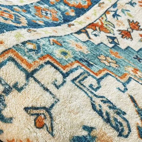Navak Carpet American Retro Style Rugs for Bedroom Large Area Living Room Decoration Plush Carpet Anti-slip Lounge Floor Mat Fluffy Soft Rug