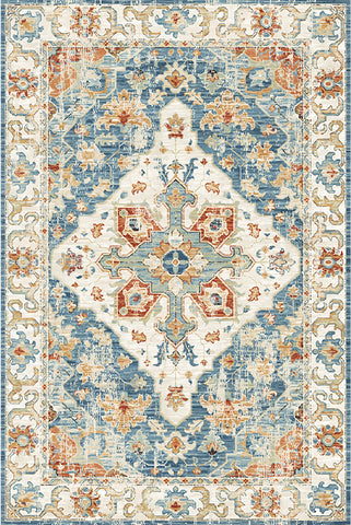 Navak Carpet Retro Nordic Boho Pattern Carpet Living Room Decor Sofa Rug Bedroom Bedside Soft Rug Kitchen Dining Table Floor Mat Doormat