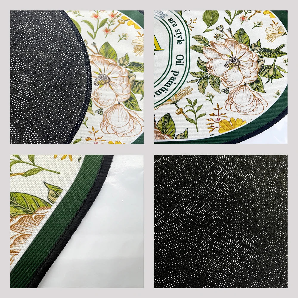 Navak Carpet Non-slip Kitchen Mat Long Rugs Crystal Velvet Carpet for Living Room Absorbent Foot Mats Bedroom Doormat Alfombra Small Rugs