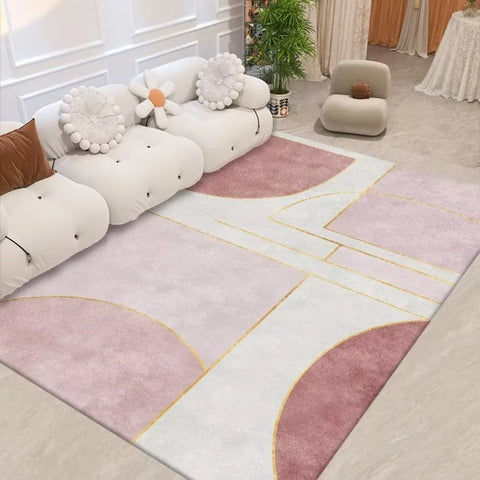 Navak Carpet Exclusive Picks Scandinavian Style Geometric Rug Living Room Study Wearable Design Modern Home Studio Ins Style Space
