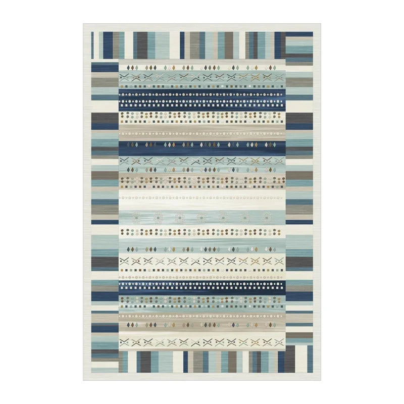 Navak Carpet Bohemian Persian-Inspired Area Rug for Living Room Bedroom Ethnic Tribal Design Soft Non-Slip Floor Mat