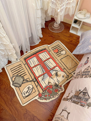 Navak Carpet Exclusive Picks Cloud-Hug Bedside Rug - Static-Safe™ Fluff for Tiny Toes, OEKO-TEX® Certified Dreamy Decor | Whimsical Nursery Floor Art