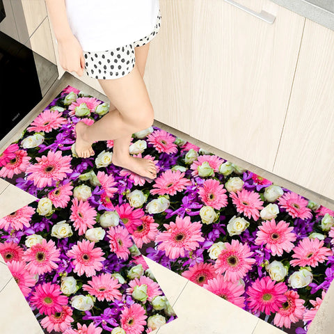 Navak Carpet Kitchen Mat Carpet for Floor Home Entrance Doormat Bedroom Living Room Decor Bedside Rug Hallway Balcony Bathroom Anti-Slip Mat