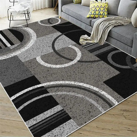 Navak Carpet Exclusive Picks Nordic Abstract Carpet Living Room Bedroom Kitchen Dining Room Floor Mat Home Decor Geometric Large Area Floor Mat