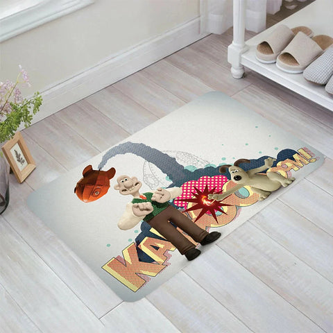 Navak Carpet A-Wallace and A-Gromit Floor Mat Carpets Kitchen Rug Home Doormat Entrance Door Balcony Rugs Room Mats Foot Carpet Bathroom Bath