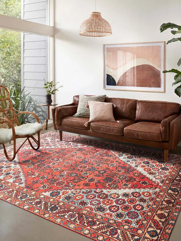 Navak Carpet Persian Style Living Room Large Area Carpets Retro Bedroom Bedside Decoration Carpet Soft Cloakroom Rug Comfortable Balcony Rugs