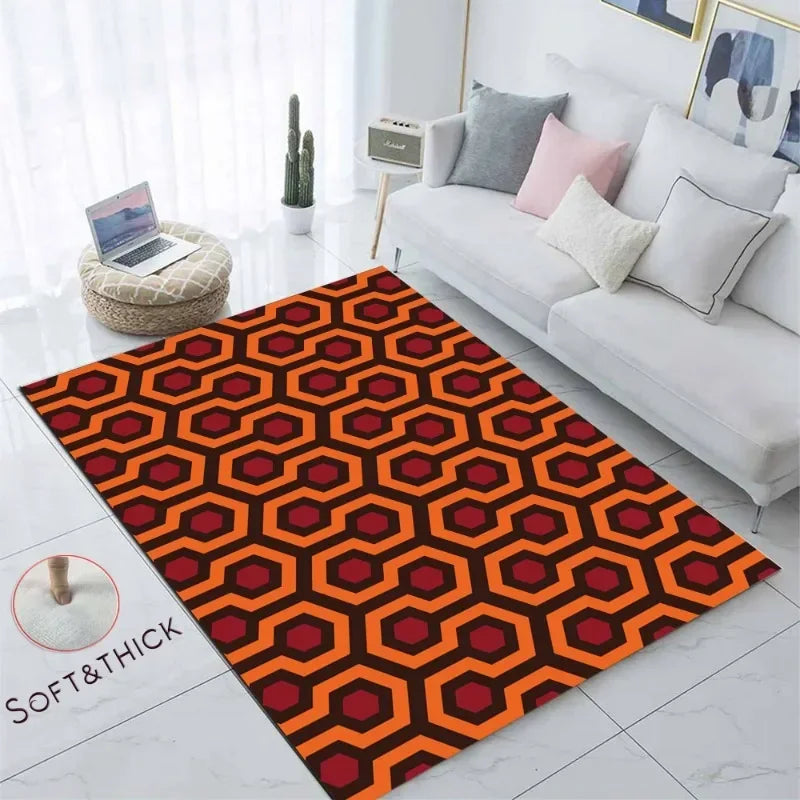 Navak Carpet The Shining Overlook Hotel Carpet Area Rug The Shining Rug Halloween Room 237 Overlook Hotel Rug The Shining Hotel Rug