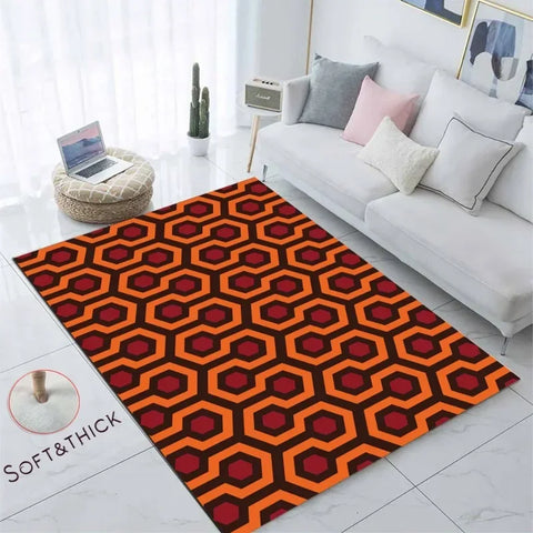 Navak Carpet The Shining Overlook Hotel Carpet Area Rug The Shining Rug Halloween Room 237 Overlook Hotel Rug The Shining Hotel Rug