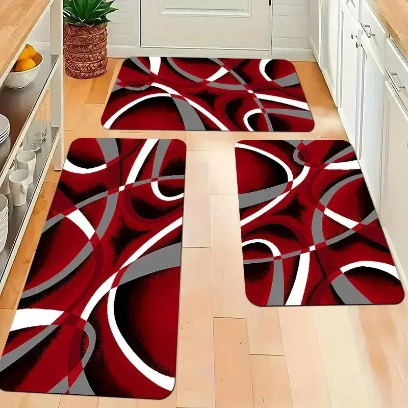 Navak Carpet 1PC Lemon Pattern Kitchen Rugs Non-Slip Door Mats Pop arts design Living room Rugs Bath Mat Carpet for Home Sink Laundry Decor