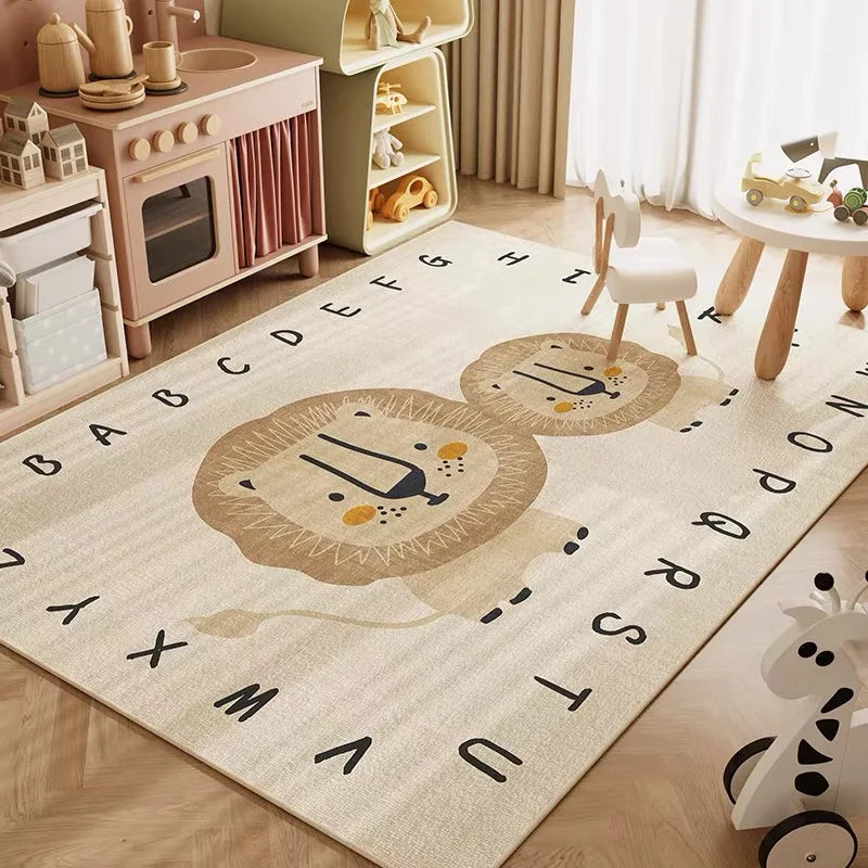 Navak Carpet Exclusive Picks Children's Room Baby Play Rug Living Room Crawling Mat Bedroom Reading Area Cartoon Rug Home Decoration