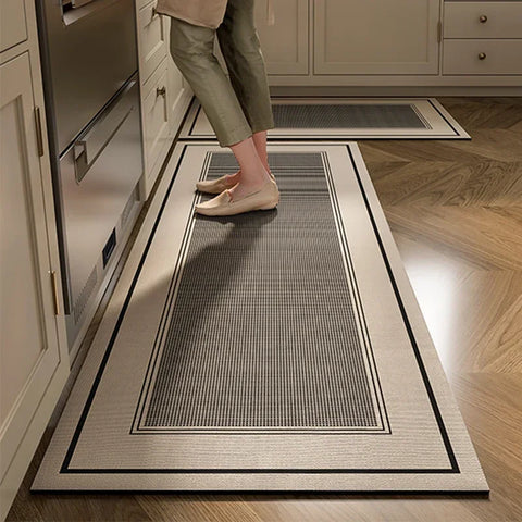 Navak Carpet Carpet for Kitchen Floor Mats Absorbent Non-slip Soft Diatom Mud Bathroom Mat Laundry Water-absorbent Long Rug שטיח למטבח 주방 깔개