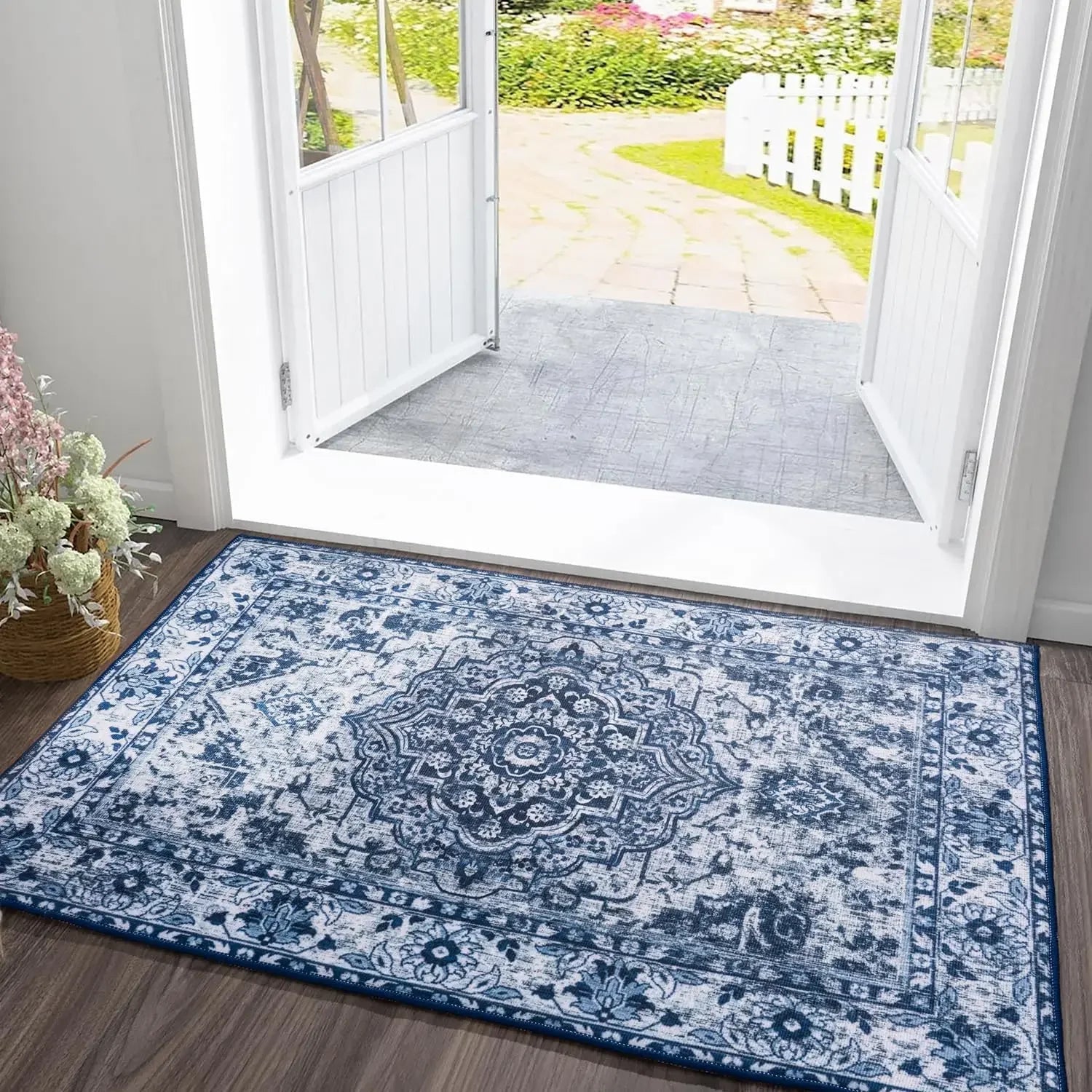 Navak Carpet Non-Slip Entryway Floor Mat – Household Waterproof Door Rug for Kitchen, Living Room or Bedroom – Modern Home Decor Carpet
