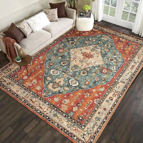 Navak Carpet Exclusive Picks Nordic Large Carpet Living Room Retro Style Bedroom Floor Mat Moroccan Home Decor Sofa Tea Table Large Area Carpet