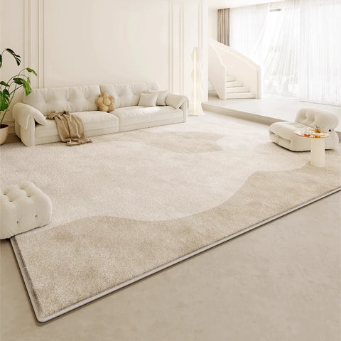 Navak Carpet Large Area Rugs for Bedroom Cream Style Living Room Decoration Plush Carpet Home Fluffy Soft Rug Thick Anti-slip Study Floor Mat