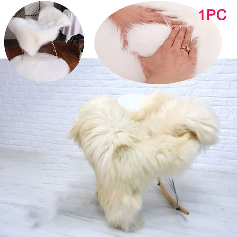 Navak Carpet Washable Imitation Wool Floor Protection Fluffy Shaggy Non Slip Sheepskin Rug Soft Rugs Bedroom Mats Faux Fur